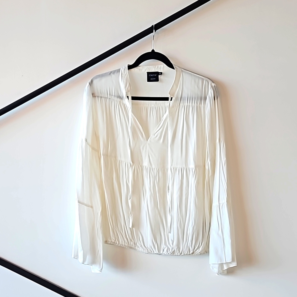 Cliche Blouse White